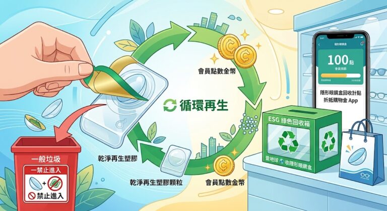 隱形眼鏡空盒回收
